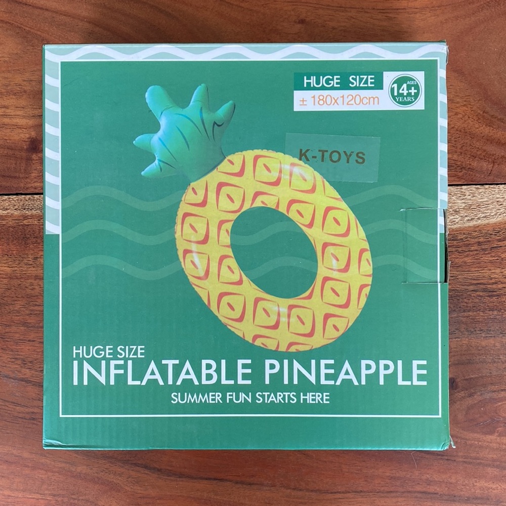 Large Pineapple Pool Floatie
